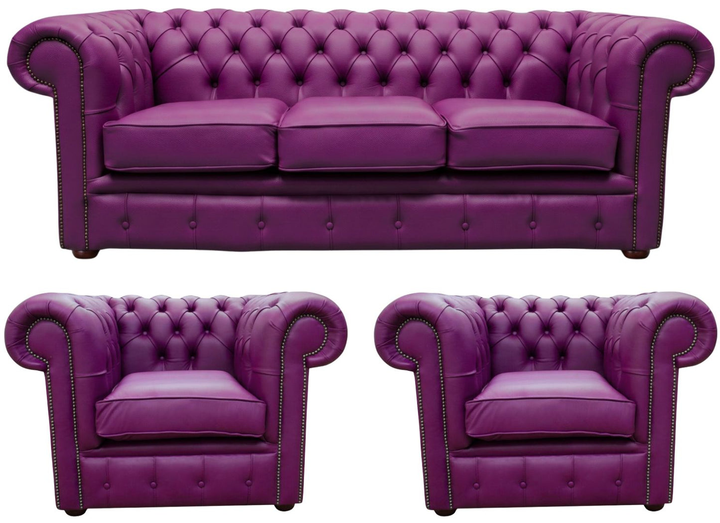 The Cambridge Chesterfield 3 Piece Suite