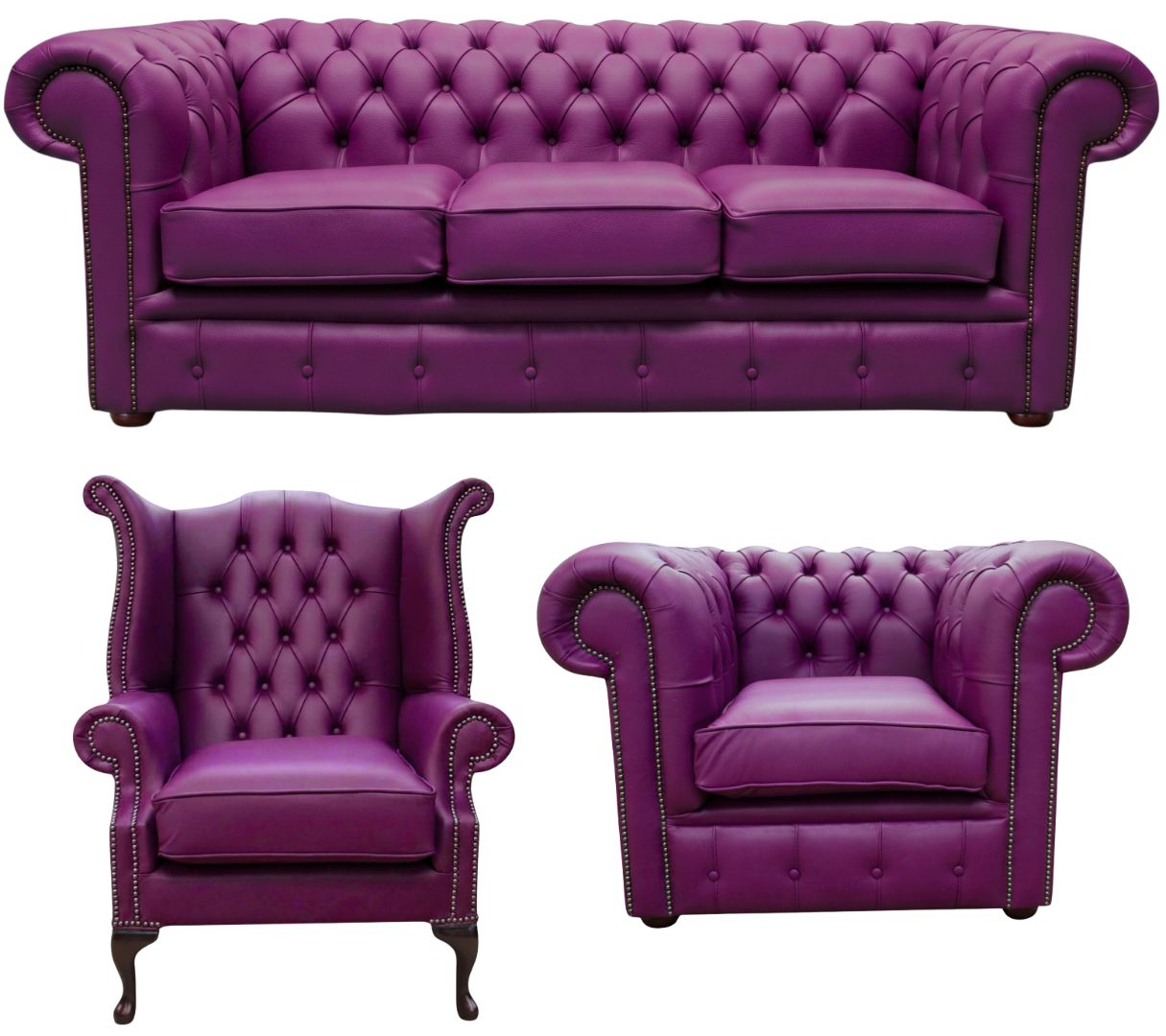 The Cambridge Chesterfield 3 Piece Suite