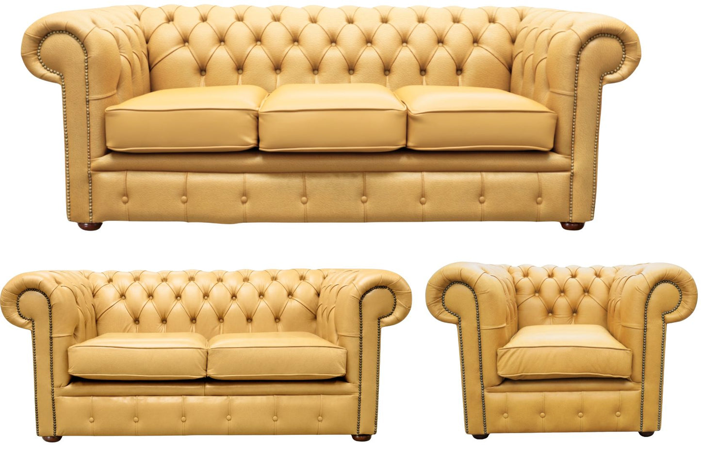The Cambridge Chesterfield 3 Piece Suite