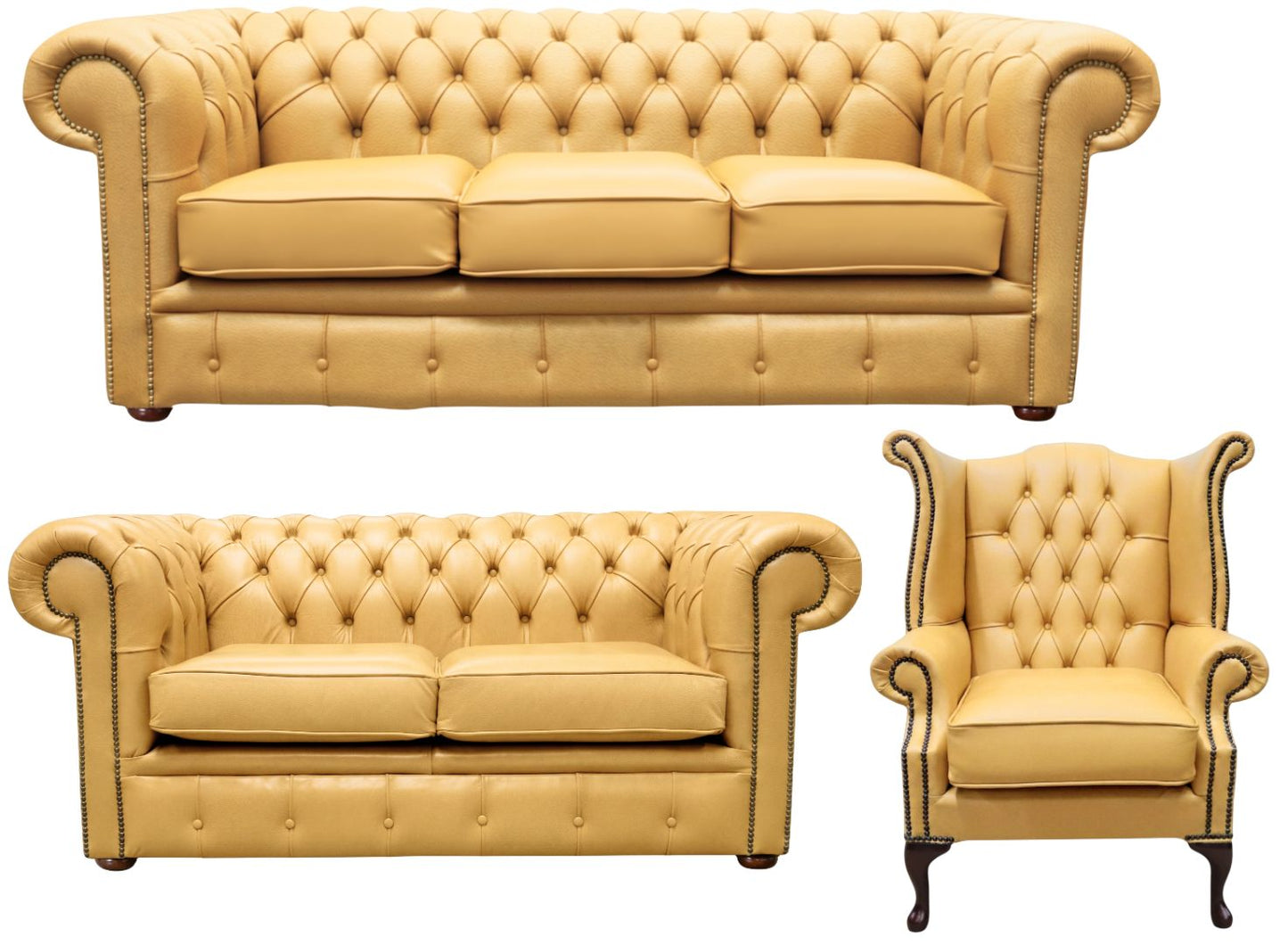 The Cambridge Chesterfield 3 Piece Suite