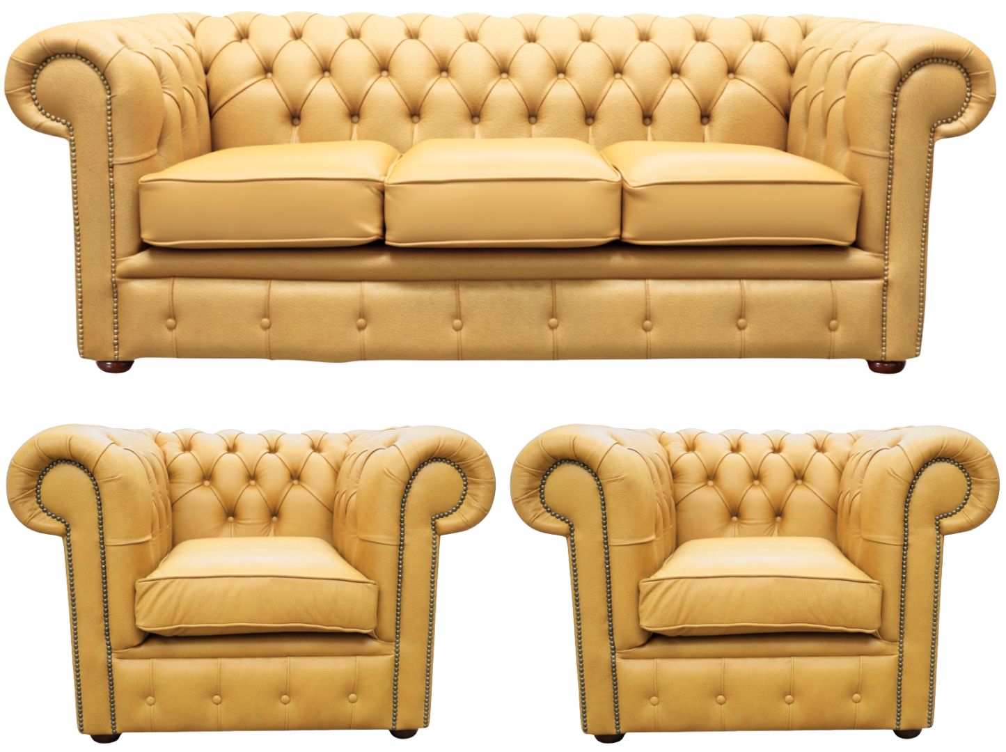 The Cambridge Chesterfield 3 Piece Suite