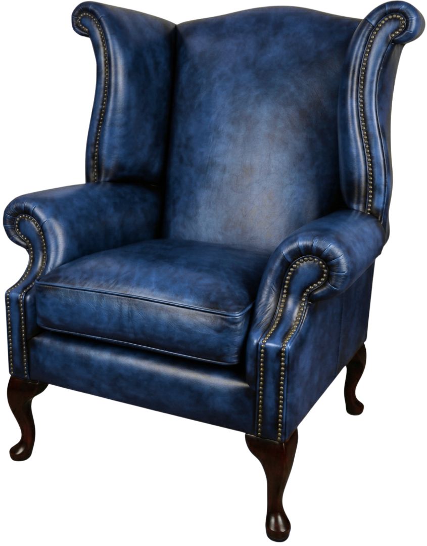 The Canterbury Chesterfield Queen Anne Chair