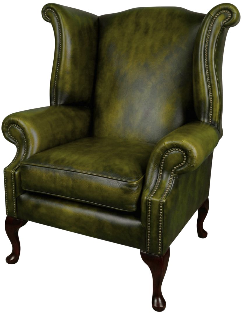The Canterbury Chesterfield Queen Anne Chair