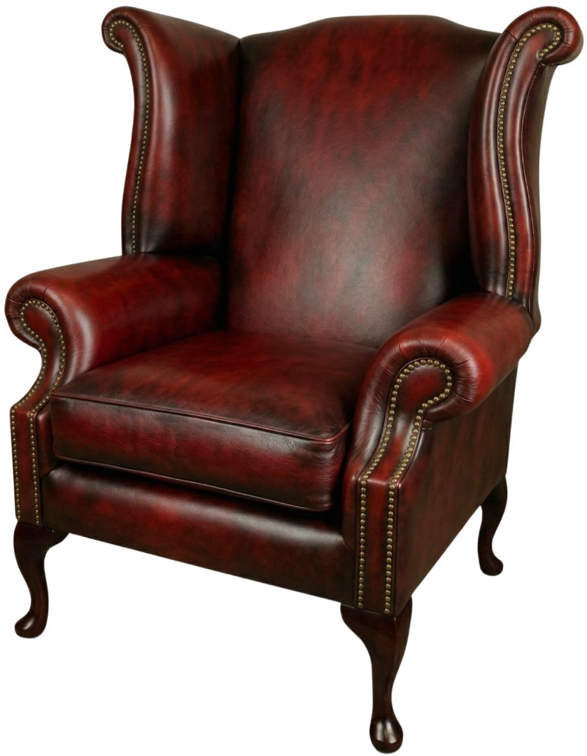The Canterbury Chesterfield Queen Anne Chair