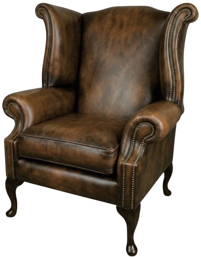 The Canterbury Chesterfield Queen Anne Chair