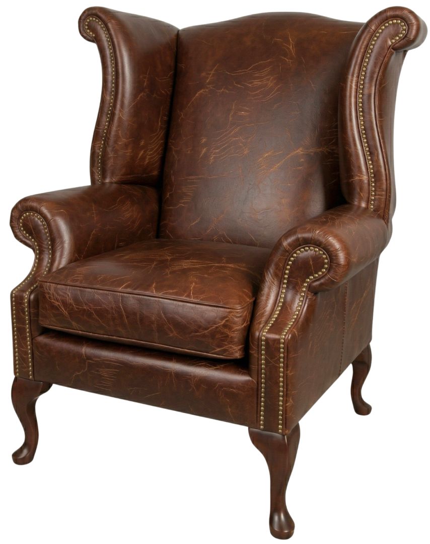 The Canterbury Chesterfield Queen Anne Chair