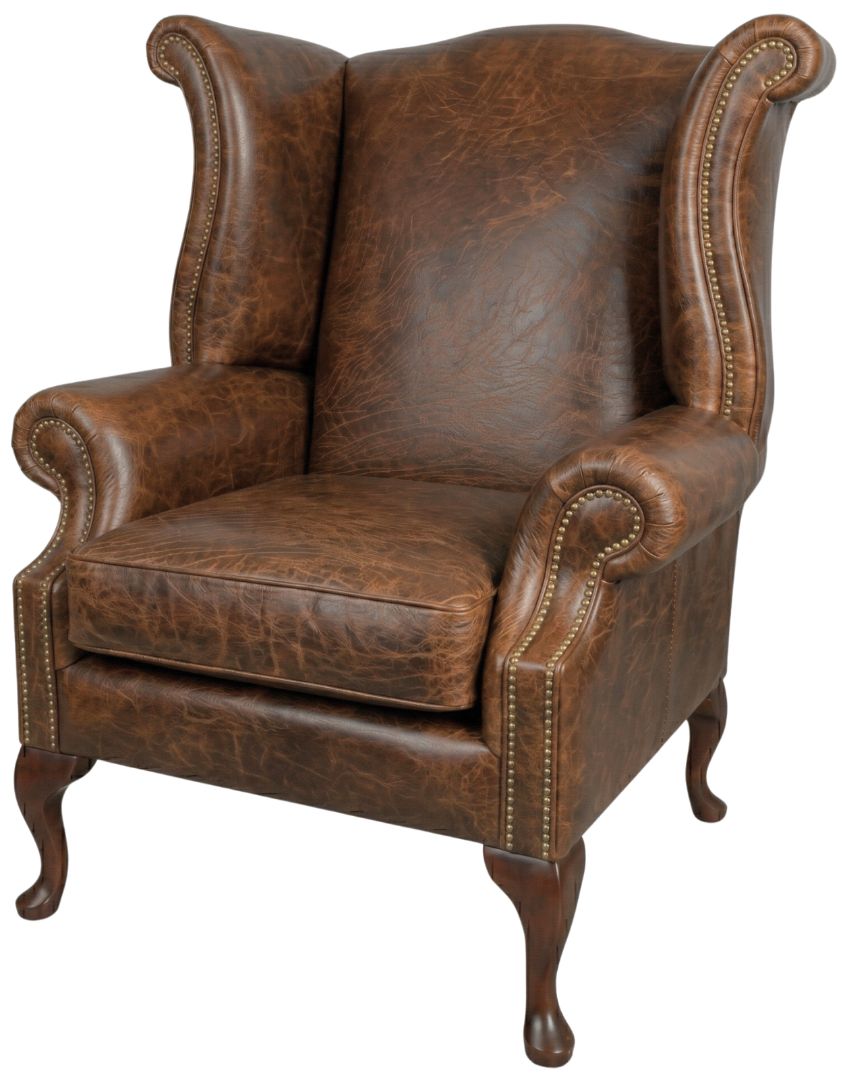 The Canterbury Chesterfield Queen Anne Chair
