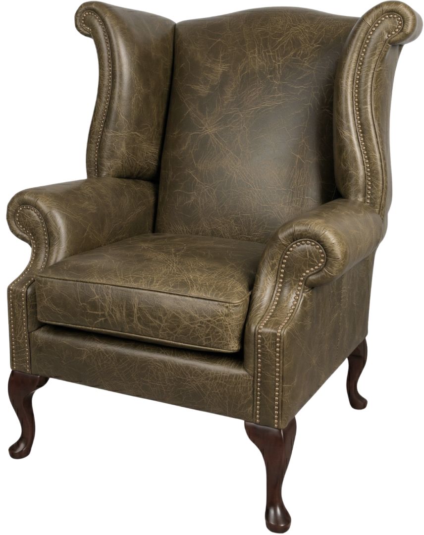 The Canterbury Chesterfield Queen Anne Chair