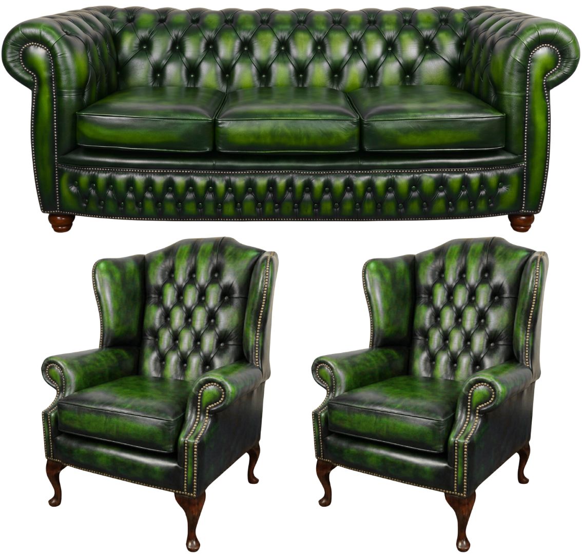The Chamberlain Chesterfield 3 Piece Suite