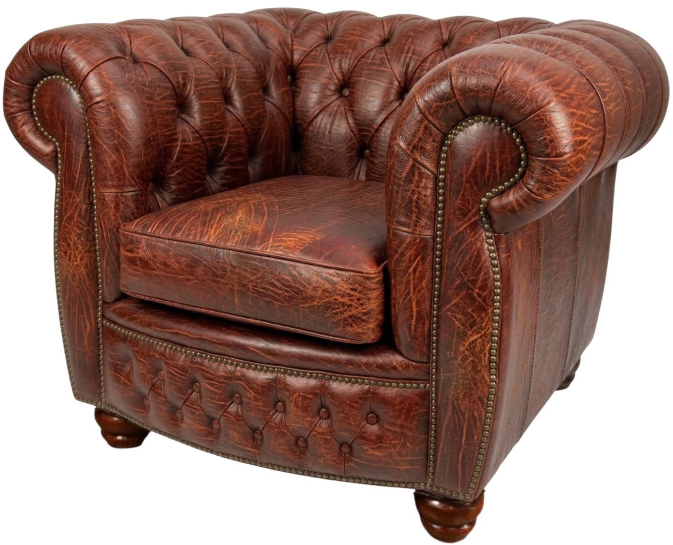 The Chamberlain Chesterfield Club Chair