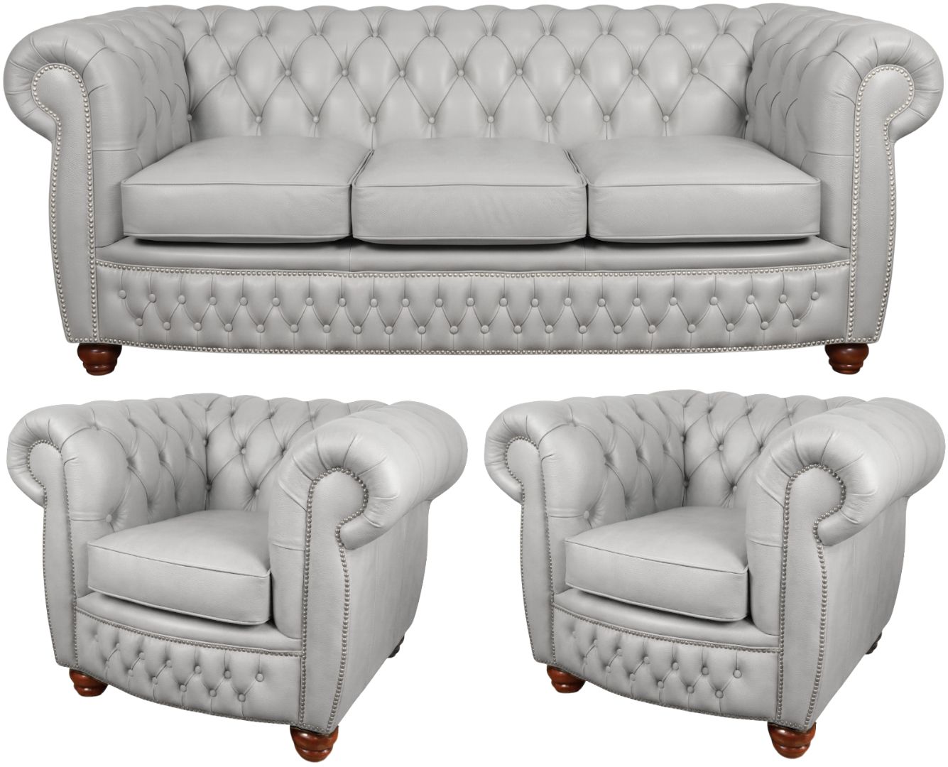 The Chamberlain Chesterfield 3 Piece Suite