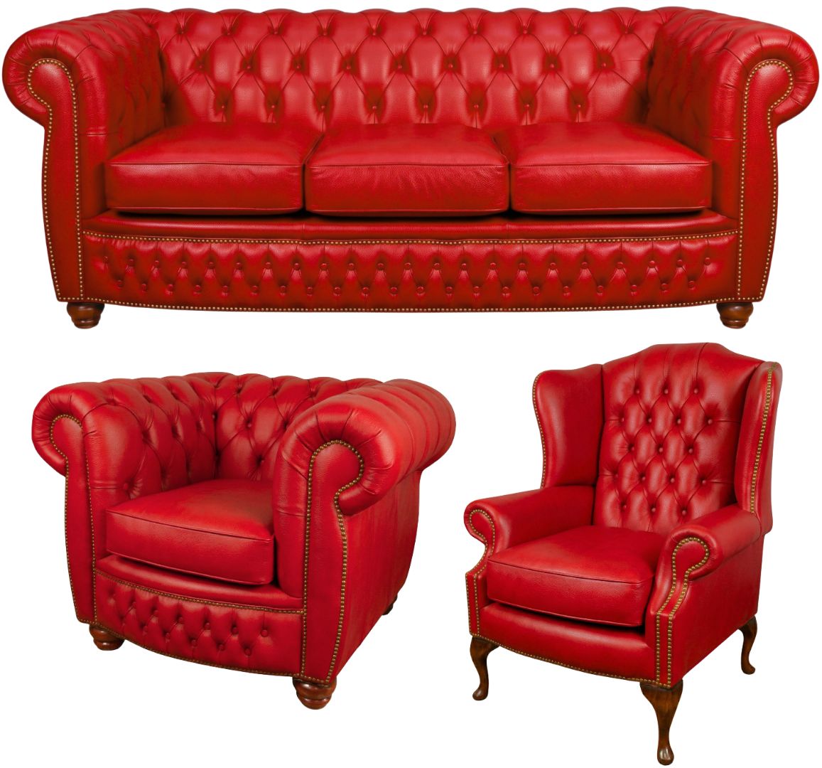 The Chamberlain Chesterfield 3 Piece Suite