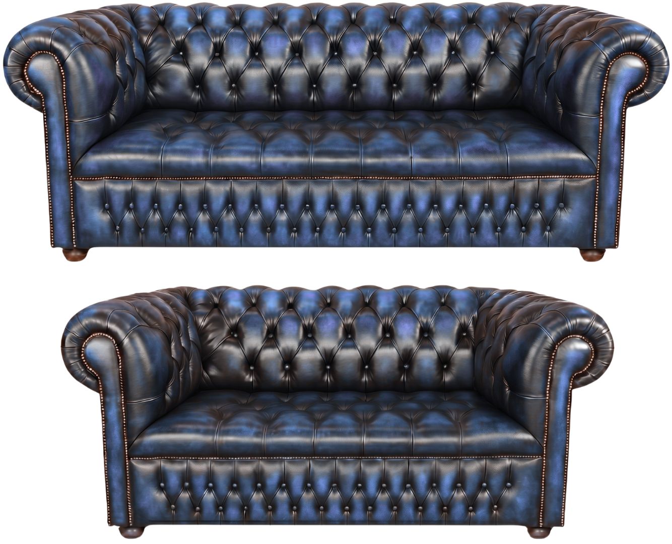 The Churchill Chesterfield 3 Piece Suite