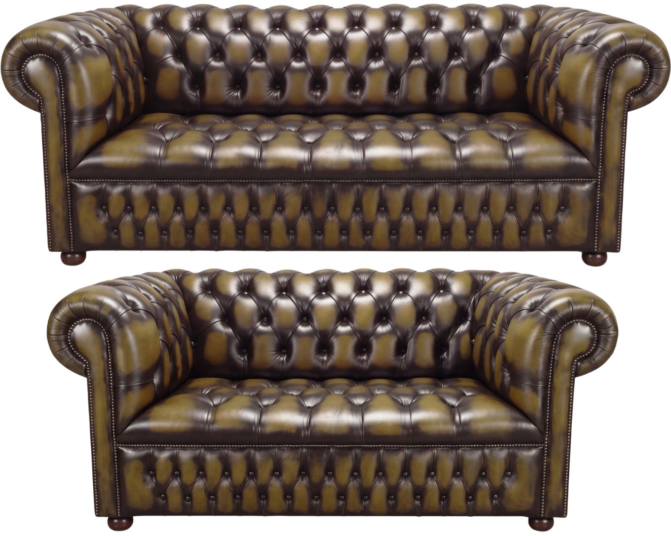 The Churchill Chesterfield 3 Piece Suite