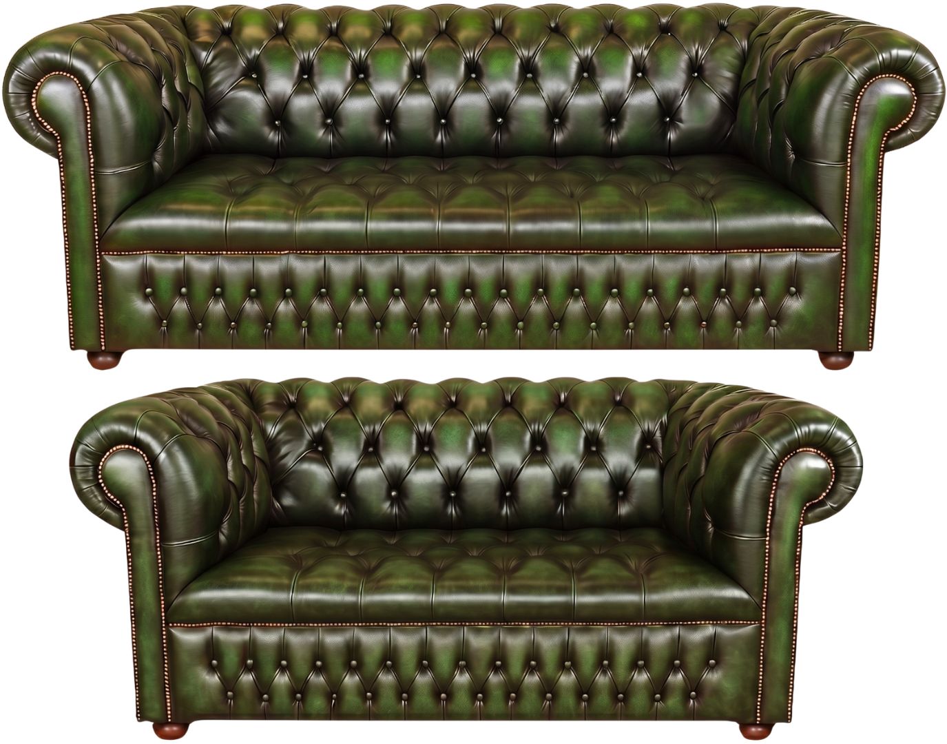 The Churchill Chesterfield 3 Piece Suite