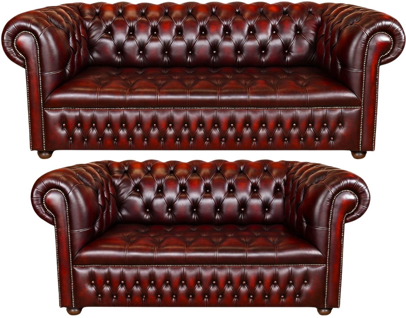 The Churchill Chesterfield 3 Piece Suite