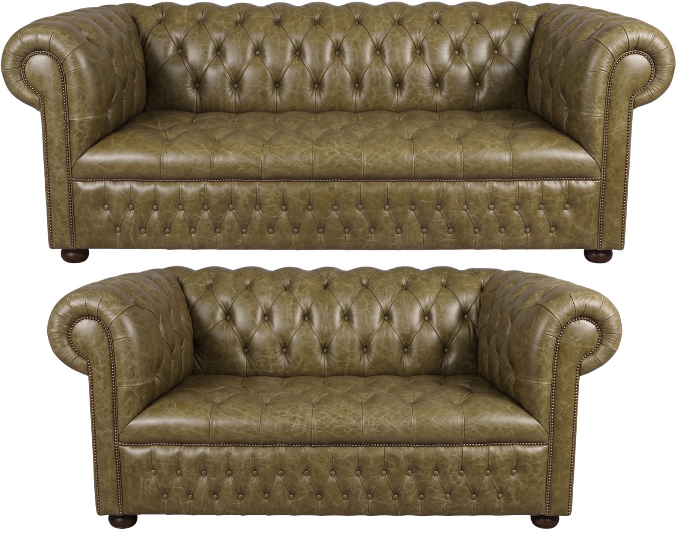 The Churchill Chesterfield 3 Piece Suite