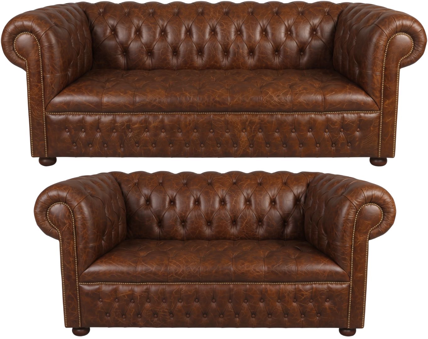 The Churchill Chesterfield 3 Piece Suite