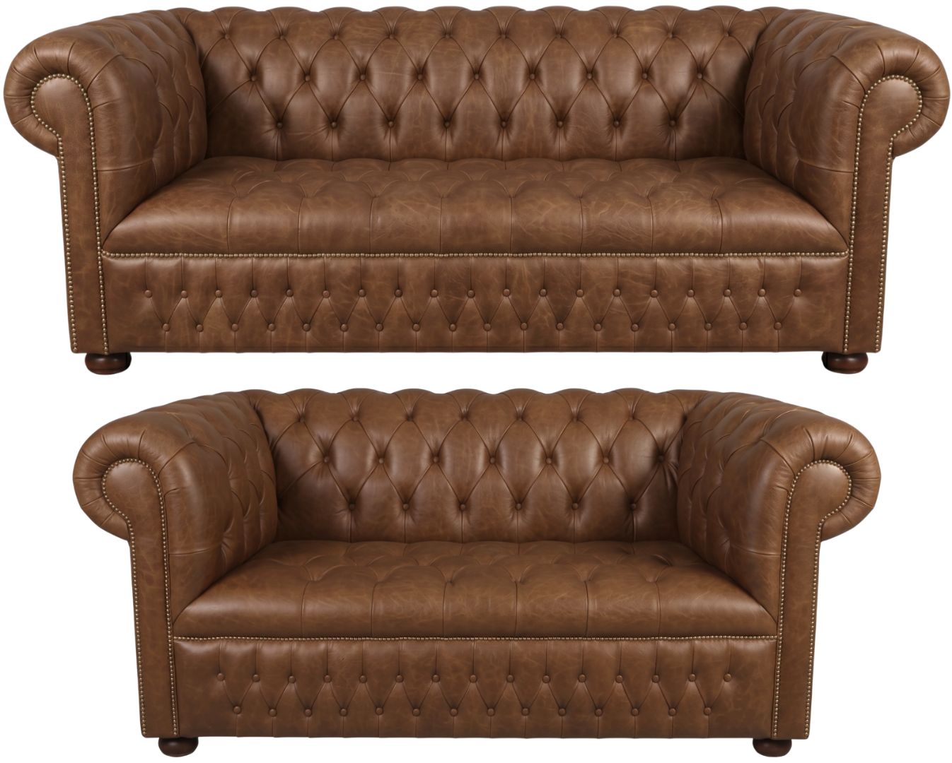 The Churchill Chesterfield 3 Piece Suite