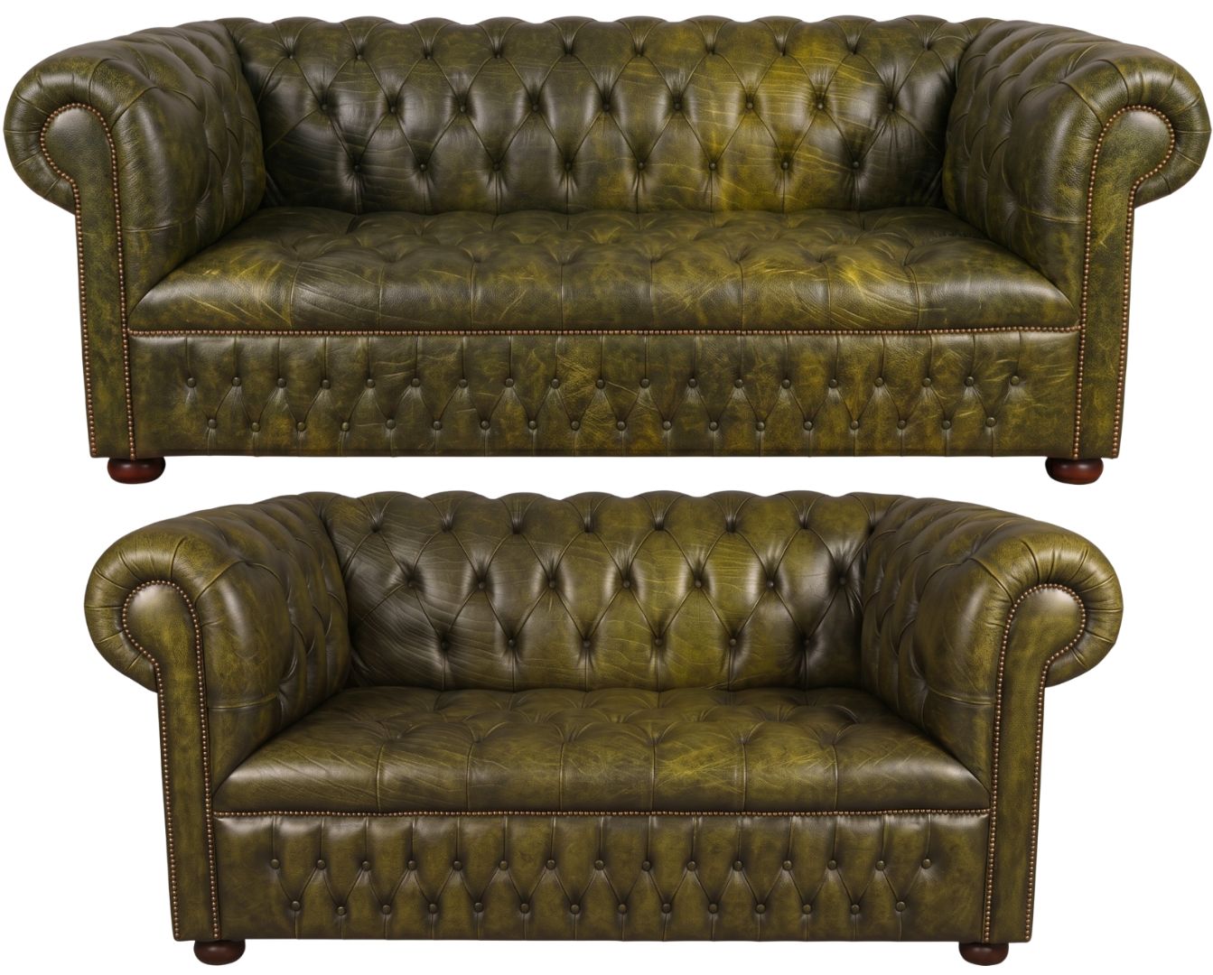 The Churchill Chesterfield 3 Piece Suite
