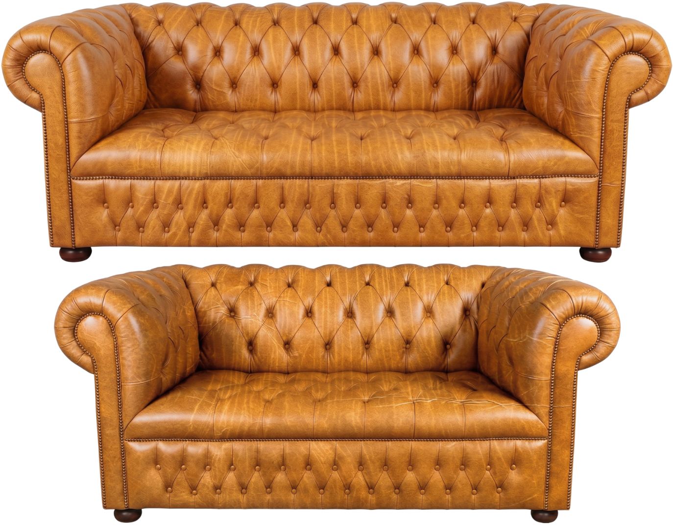 The Churchill Chesterfield 3 Piece Suite
