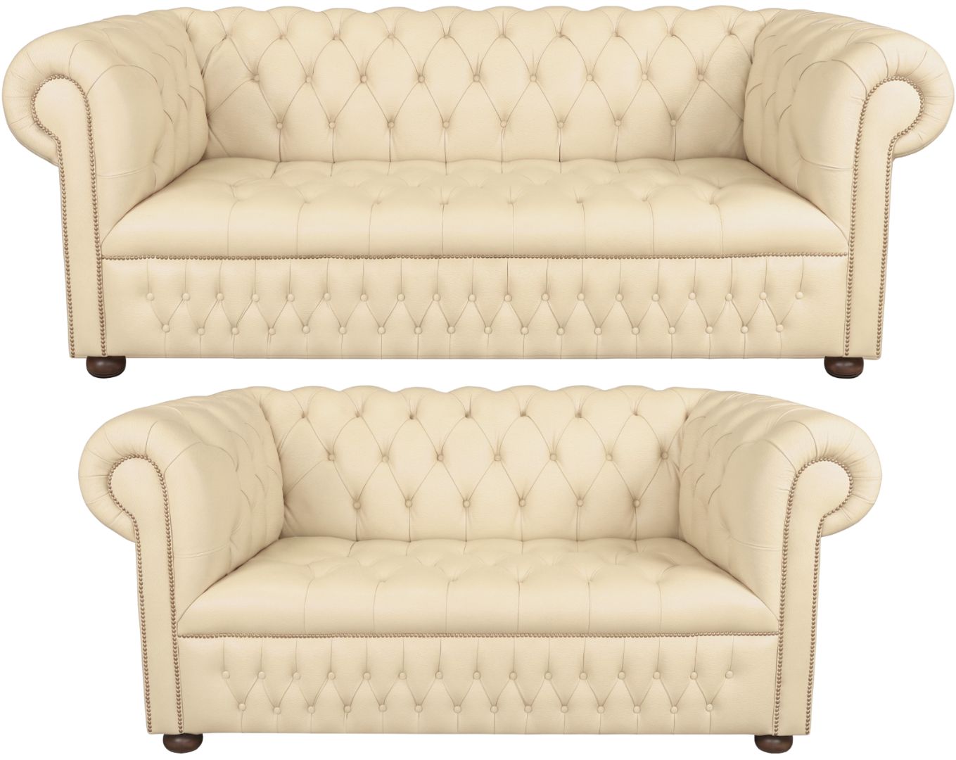The Churchill Chesterfield 3 Piece Suite
