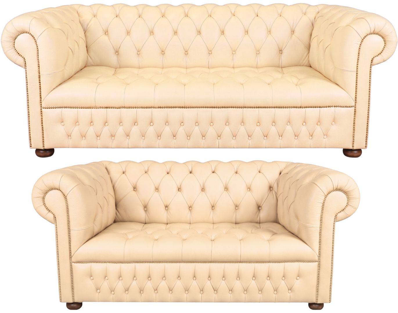 The Churchill Chesterfield 3 Piece Suite