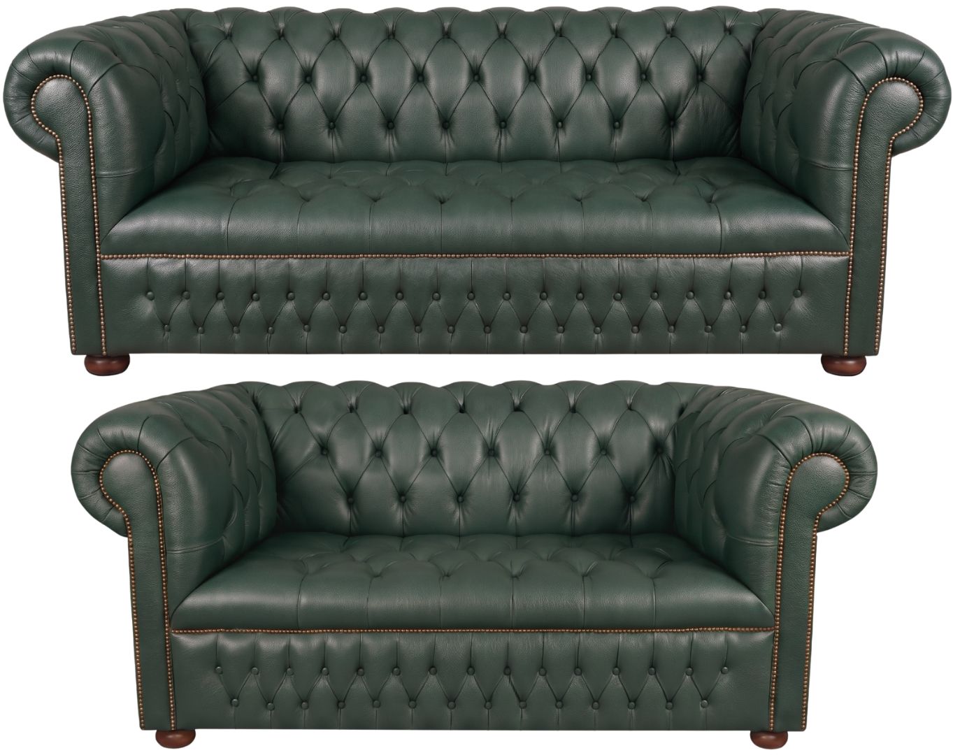 The Churchill Chesterfield 3 Piece Suite