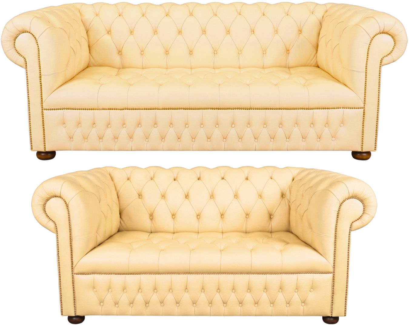 The Churchill Chesterfield 3 Piece Suite