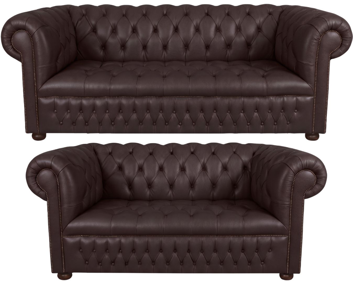The Churchill Chesterfield 3 Piece Suite