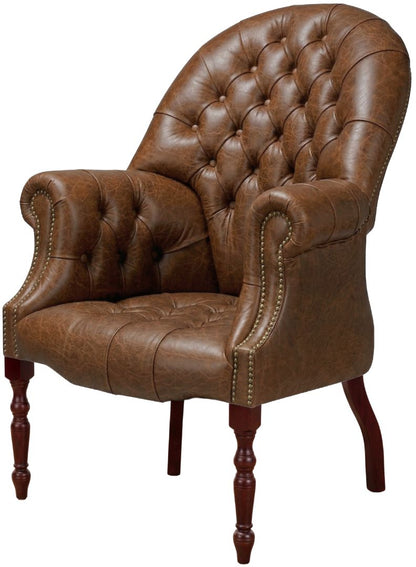 The Director's Chair in Vintage Hazel leather