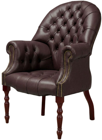 The Director's Chair in Windsor Mocca leather