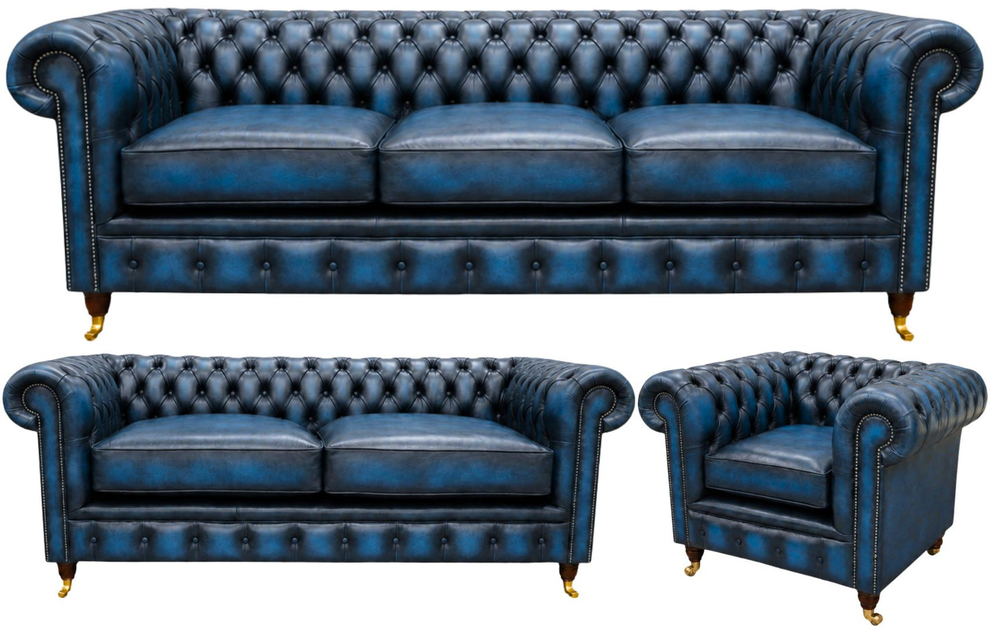 The Dorchester Chesterfield 3 Piece Suite