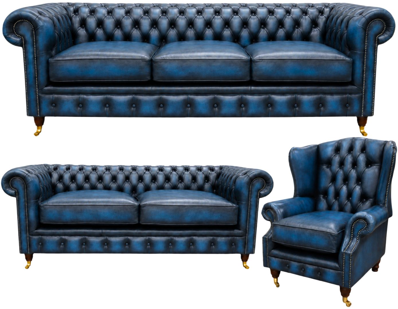The Dorchester Chesterfield 3 Piece Suite