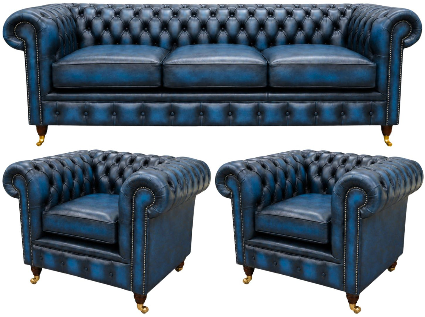 The Dorchester Chesterfield 3 Piece Suite