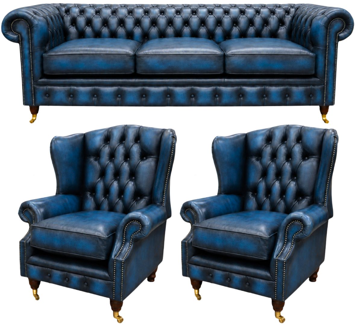 The Dorchester Chesterfield 3 Piece Suite