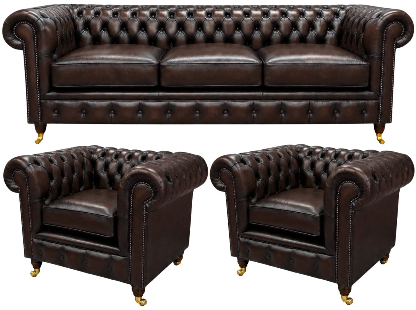 The Dorchester Chesterfield 3 Piece Suite