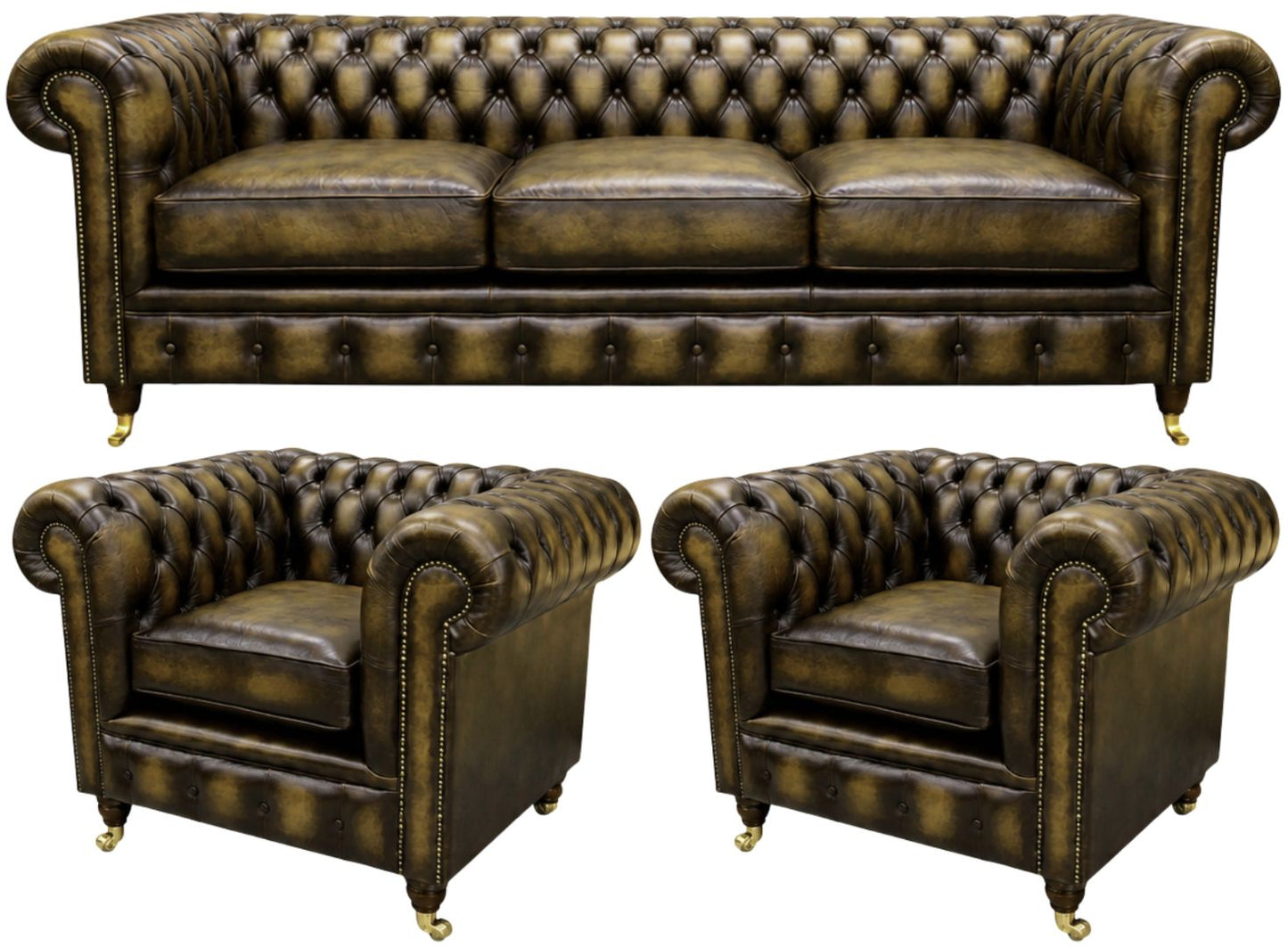 The Dorchester Chesterfield 3 Piece Suite