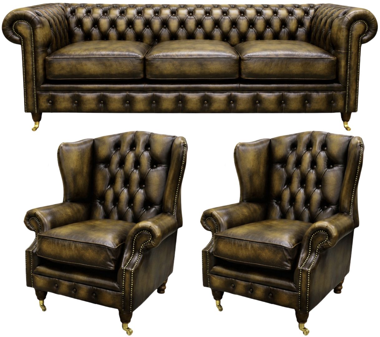 The Dorchester Chesterfield 3 Piece Suite
