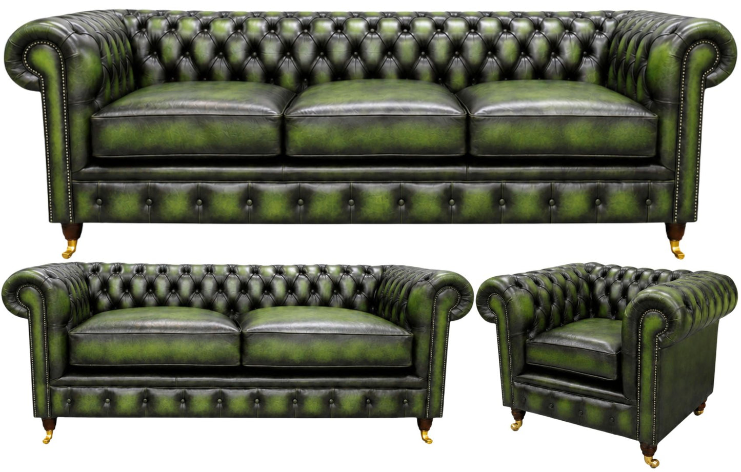 The Dorchester Chesterfield 3 Piece Suite