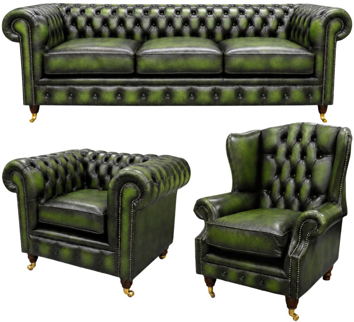 The Dorchester Chesterfield 3 Piece Suite