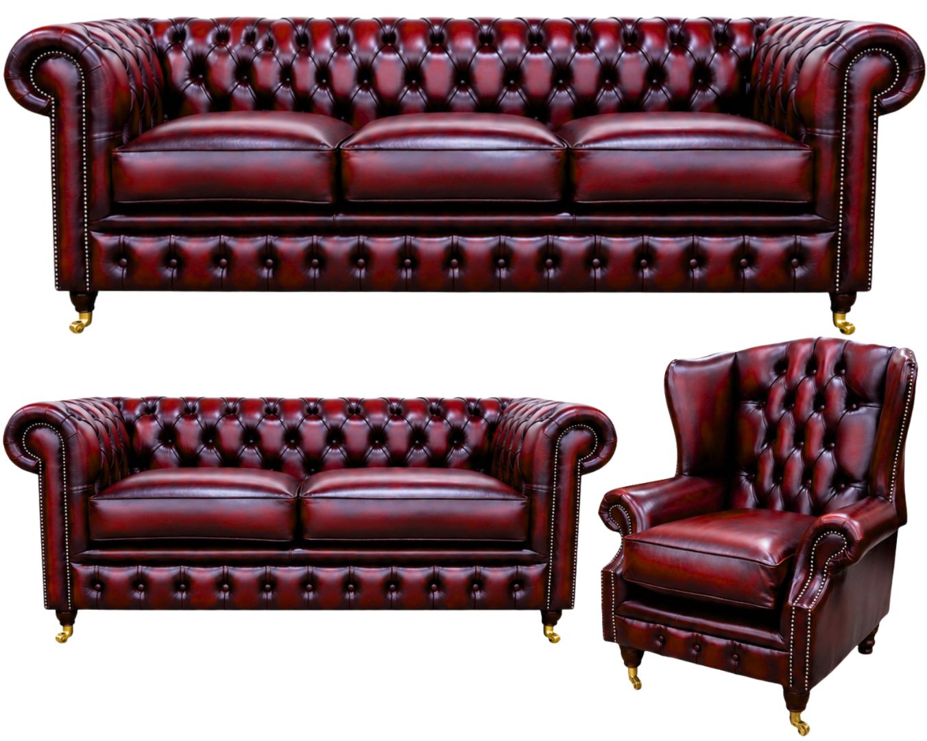 The Dorchester Chesterfield 3 Piece Suite