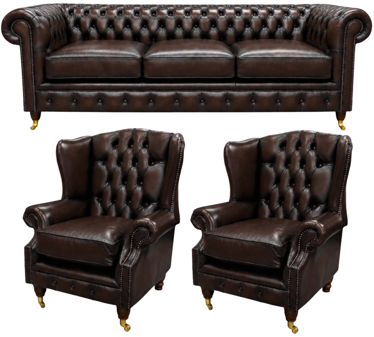 The Dorchester Chesterfield 3 Piece Suite
