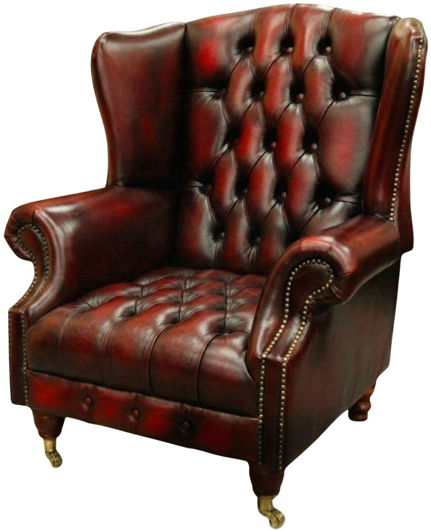 The Dorchester Chesterfield Queen Anne Chair