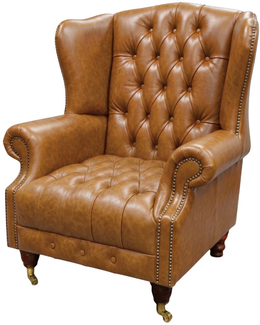 The Dorchester Chesterfield Queen Anne Chair