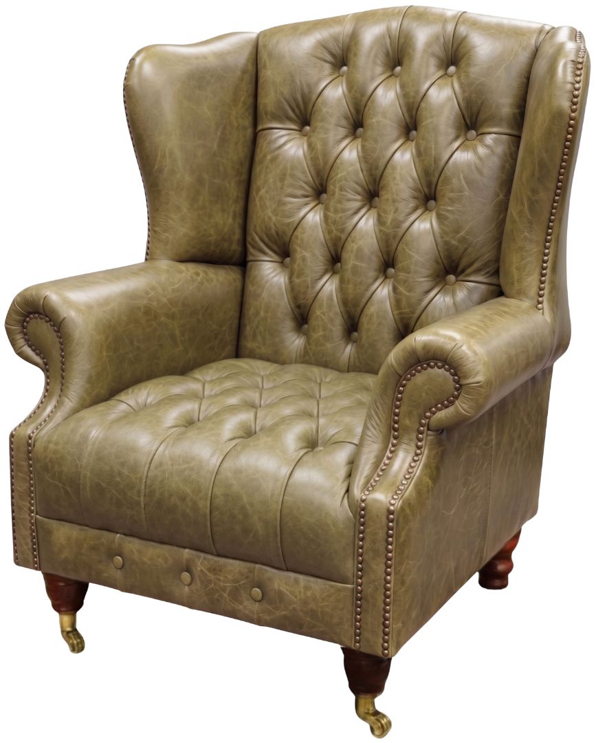 The Dorchester Chesterfield Queen Anne Chair