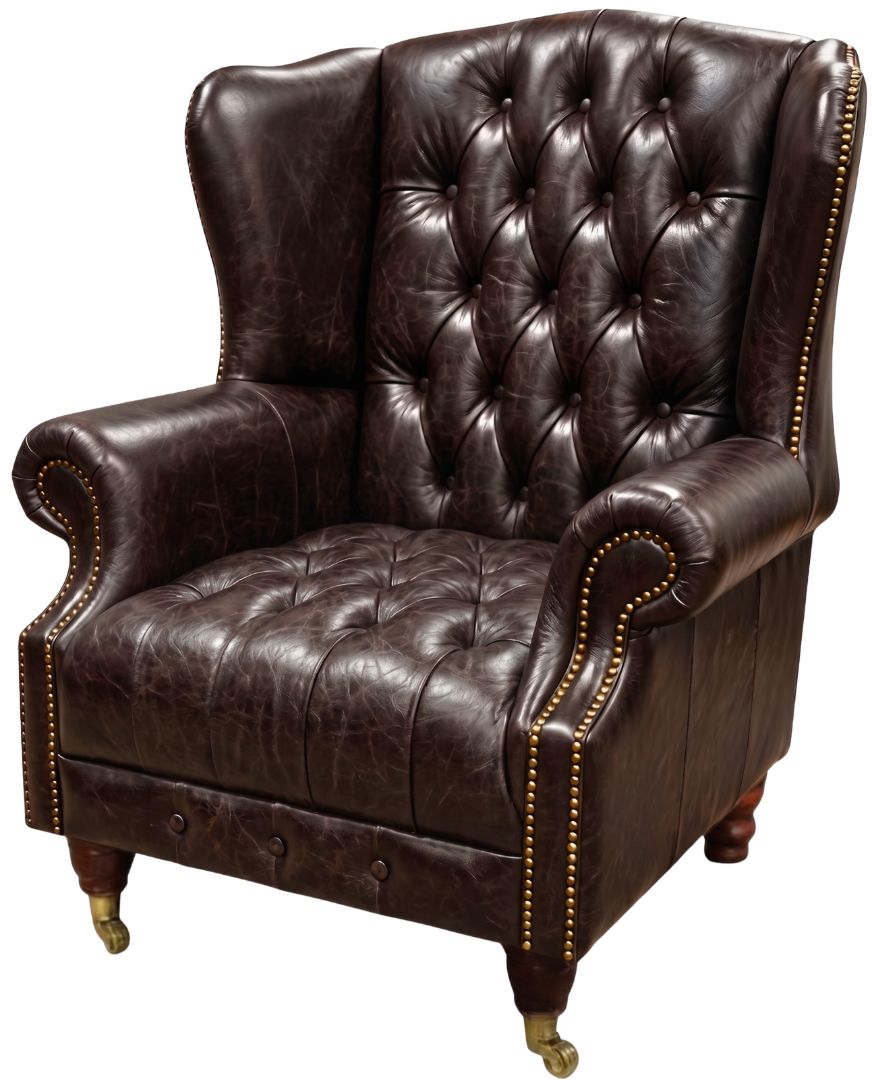 The Dorchester Chesterfield Queen Anne Chair