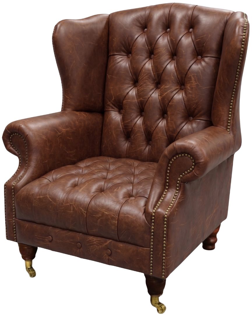 The Dorchester Chesterfield Queen Anne Chair