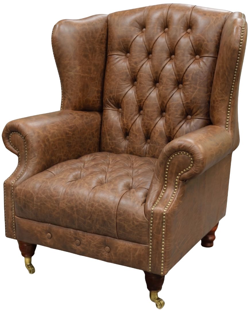The Dorchester Chesterfield Queen Anne Chair