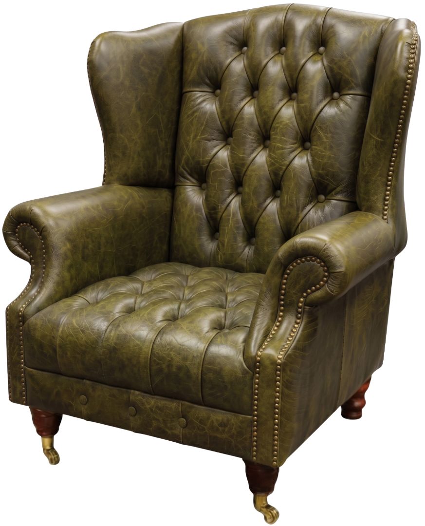 The Dorchester Chesterfield Queen Anne Chair